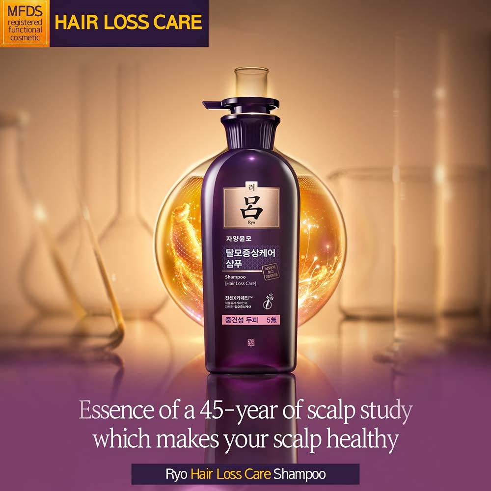 Ryo -Hair Loss Expert Care 9EX - Dry Scalp Shampoo 400ml | Amazon